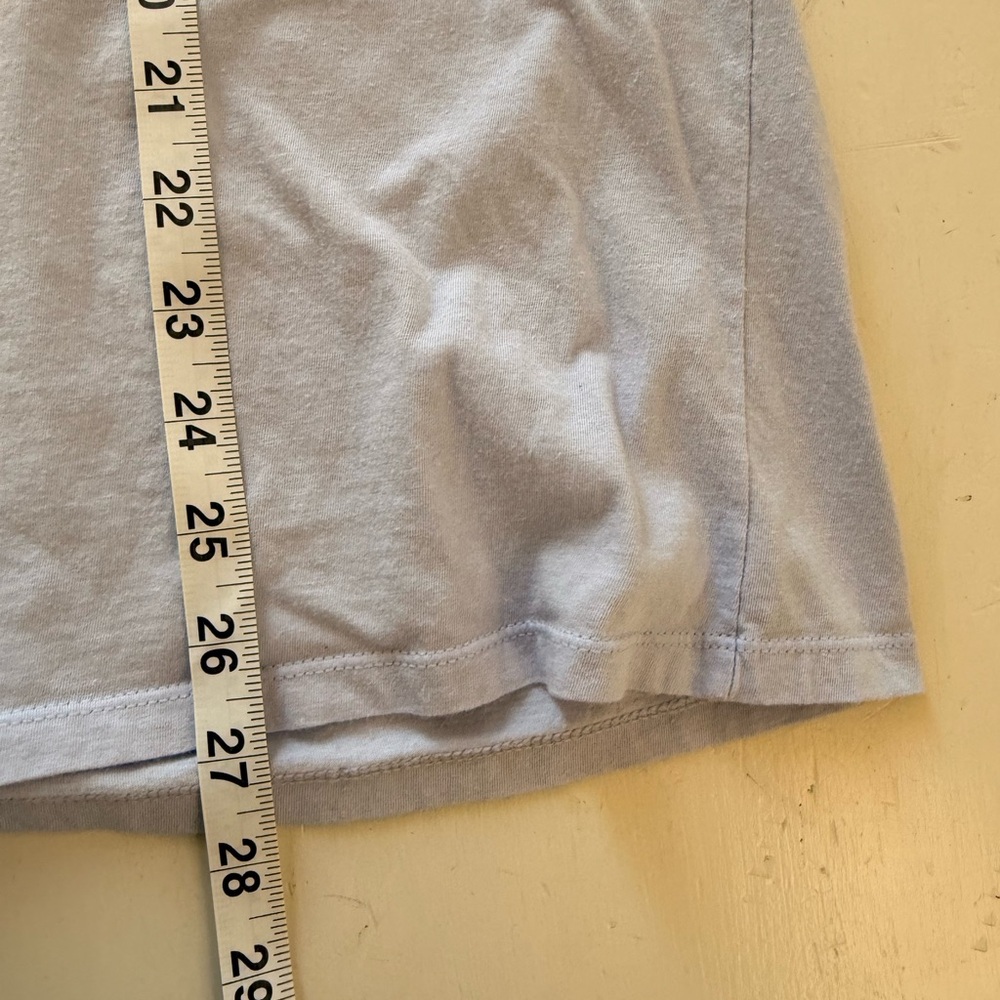 Patagonia Womens Size XL Light Purple Short Sleeve Organic Cotton T-Shirt - Picture 7 of 9